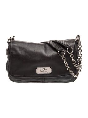 Coach Black Leather Chelsea Crossbody